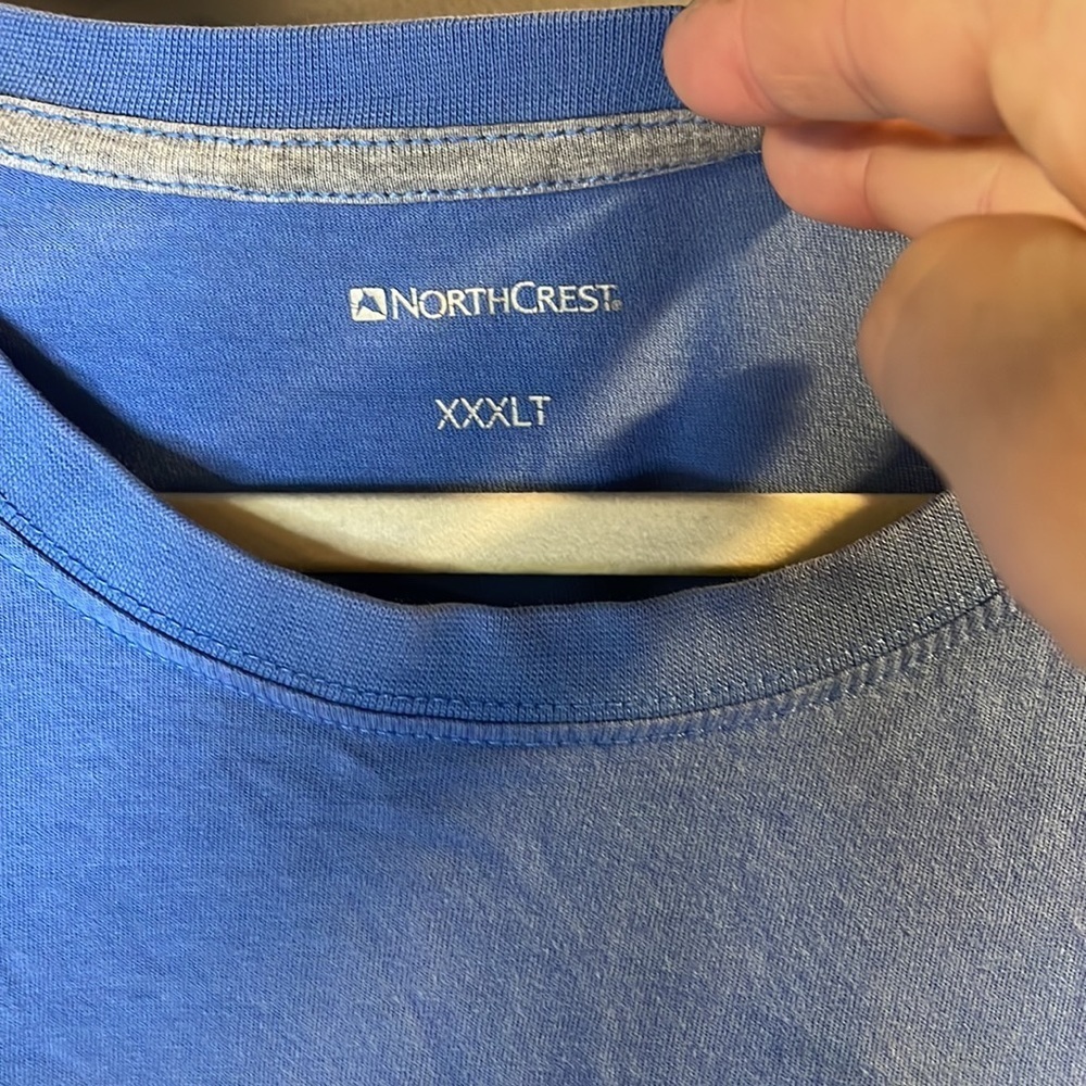 Sky blue basic tee shirt - Picture 4 of 9